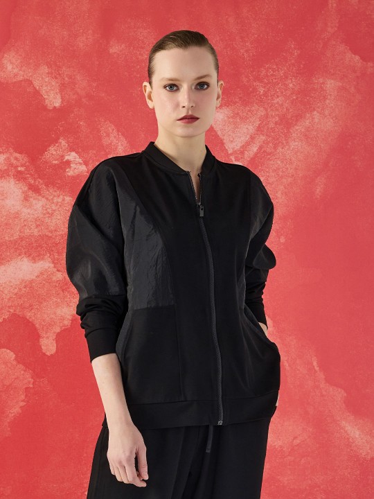 KUMAŞ GARNİLİ SWEATSHİRT