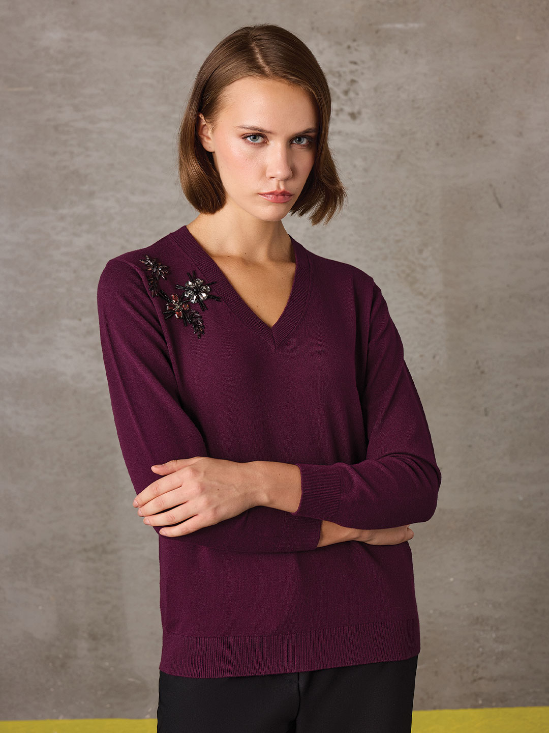 V YAKA TRİKO V YAKA TRİKO