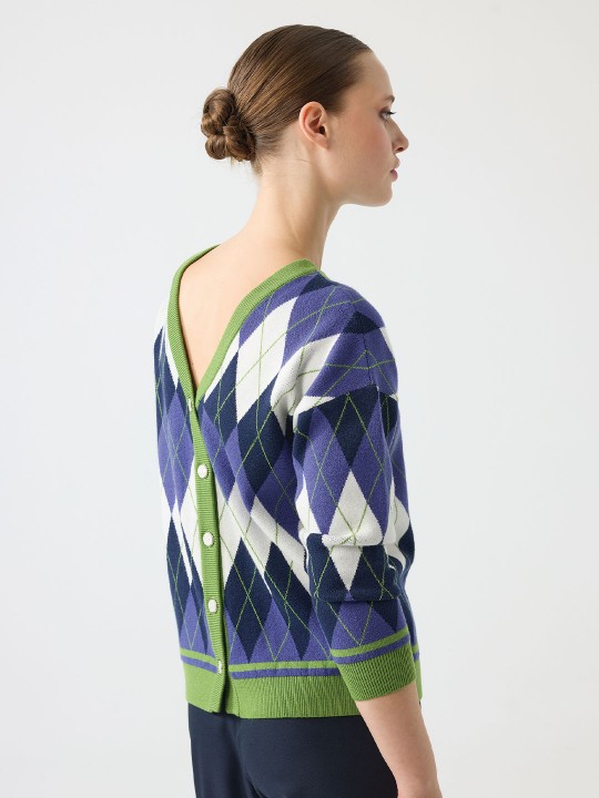 BAKLAVA DESENLİ TRİKO