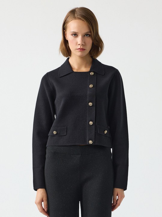 SİMLİ İP TRİKO HIRKA