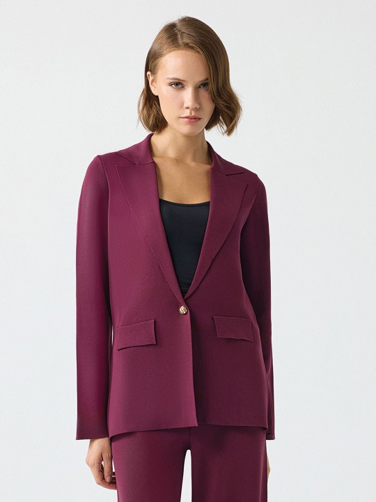 RAYON İP TRİKO BLAZER