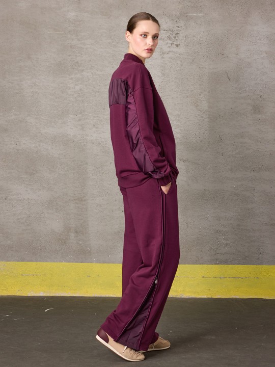 SWEAT KUMAŞLI BOMBER