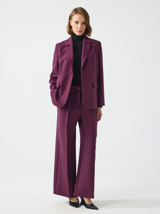 ARKASI YIRTMAÇ DETAYLI BLAZER