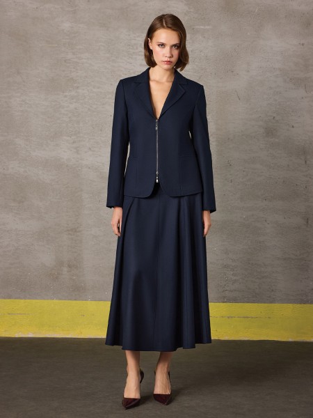FERMUAR DETAYLI BLAZER CEKET