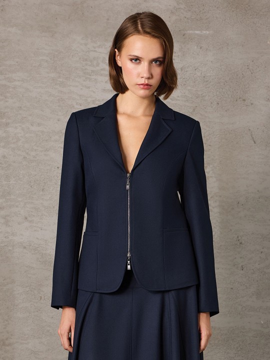 FERMUAR DETAYLI BLAZER CEKET