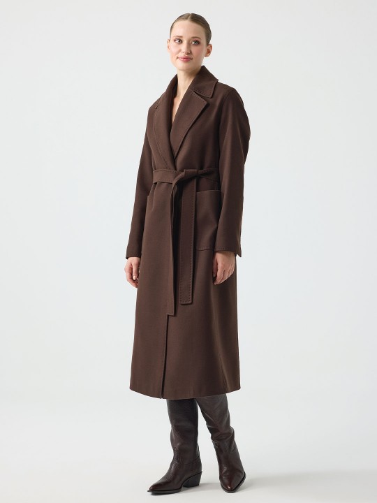 DİKİŞ DETAYLI UZUN KABAN