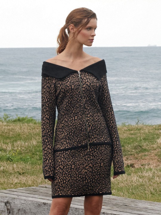 LEOPAR DESENLİ TRİKO