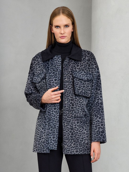 LEOPAR DESENLİ KABAN